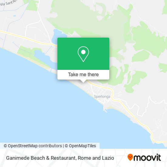 Ganimede Beach & Restaurant map