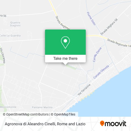 Agronova di Aleandro Cinelli map