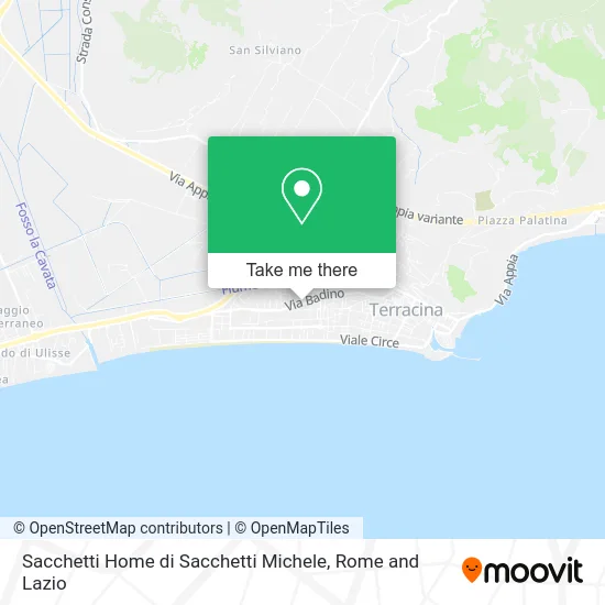 Sacchetti Home by Michele Sacchetti map