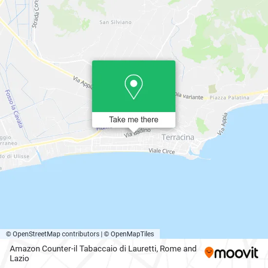 Amazon Counter-Tobacco Shop by Lauretti map