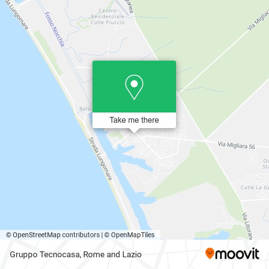 Gruppo Tecnocasa map