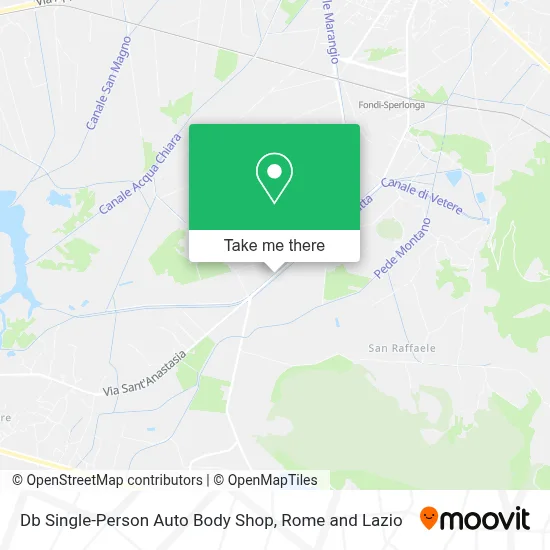 Db Single-Person Auto Body Shop map