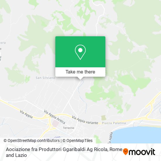 Aociazione fra Produttori Ggaribaldi Ag Ricola map