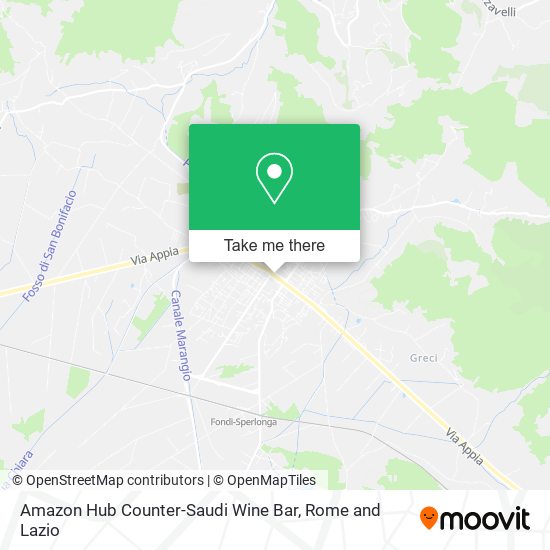 Amazon Hub Counter-Saudi Wine Bar map