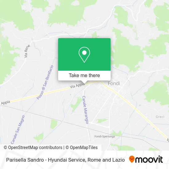 Parisella Sandro - Hyundai Service map