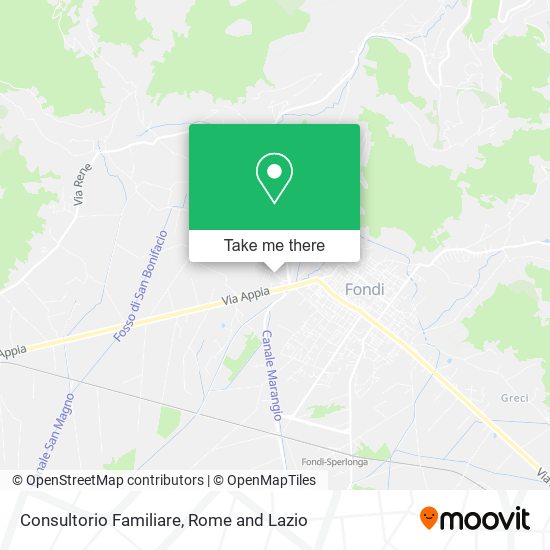 Consultorio Familiare map