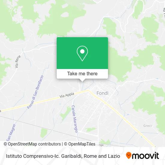 Garibaldi Comprehensive Institute map