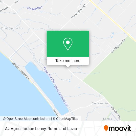 Az.Agric. Iodice Lenny map