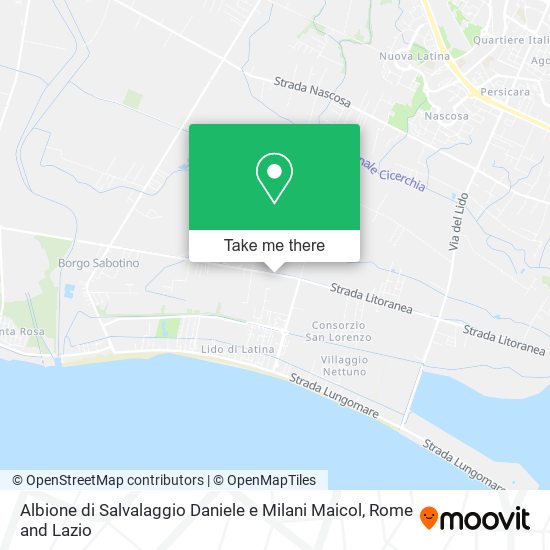 Albione di Salvalaggio Daniele e Milani Maicol map