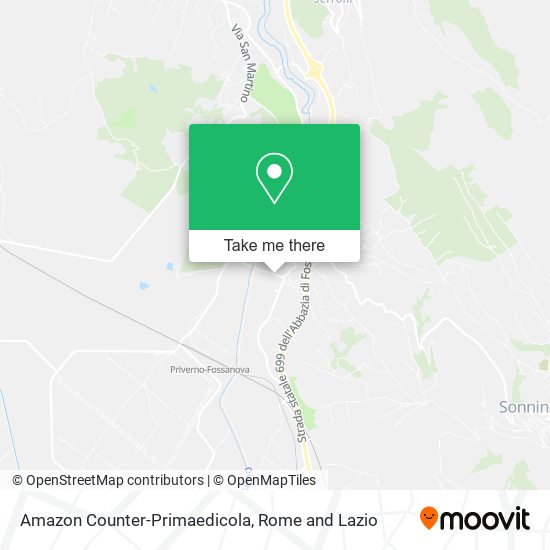 Amazon Counter-Primaedicola map