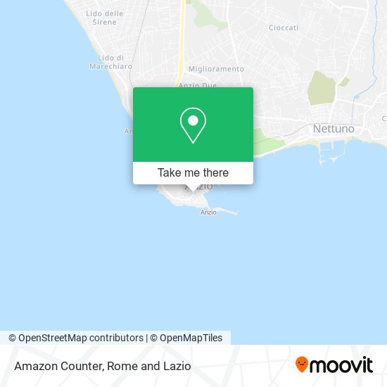 Amazon Counter map