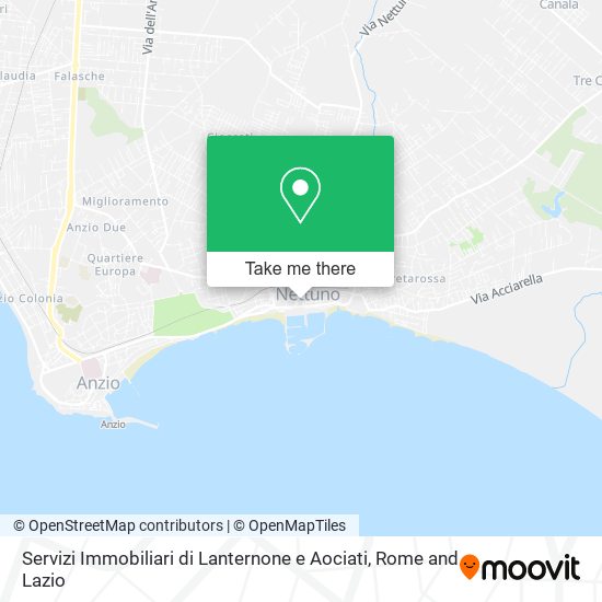 Servizi Immobiliari di Lanternone e Aociati map