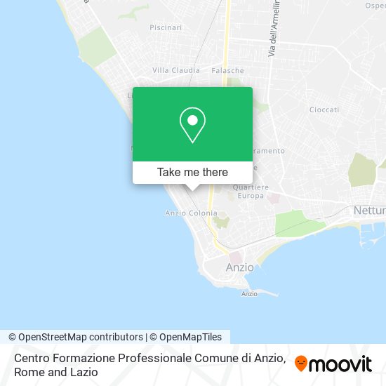 Centro Formazione Professionale Comune di Anzio map