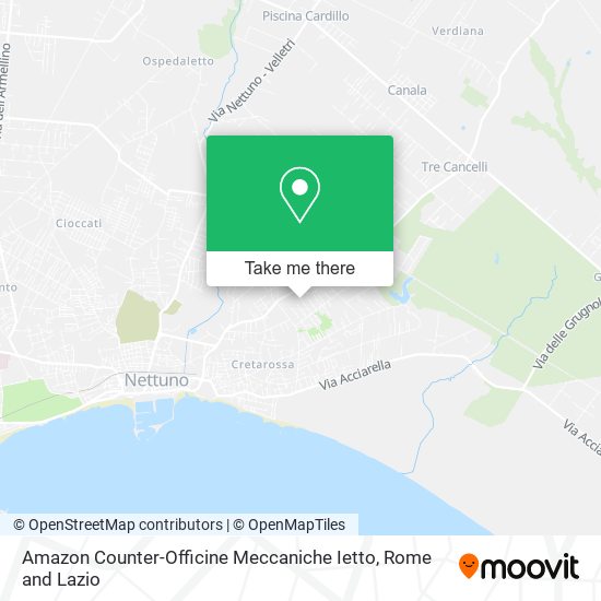 Amazon Counter-Officine Meccaniche Ietto map