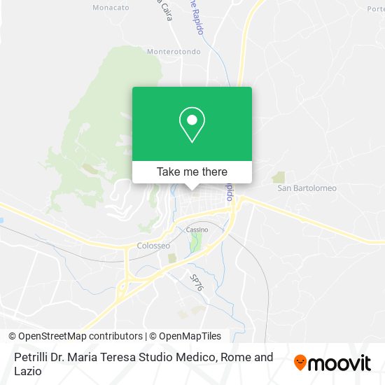 Petrilli Dr. Maria Teresa Studio Medico map