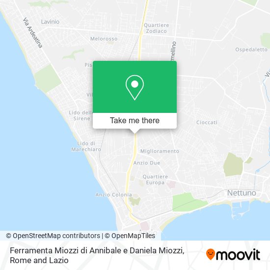 Ferramenta Miozzi di Annibale e Daniela Miozzi map