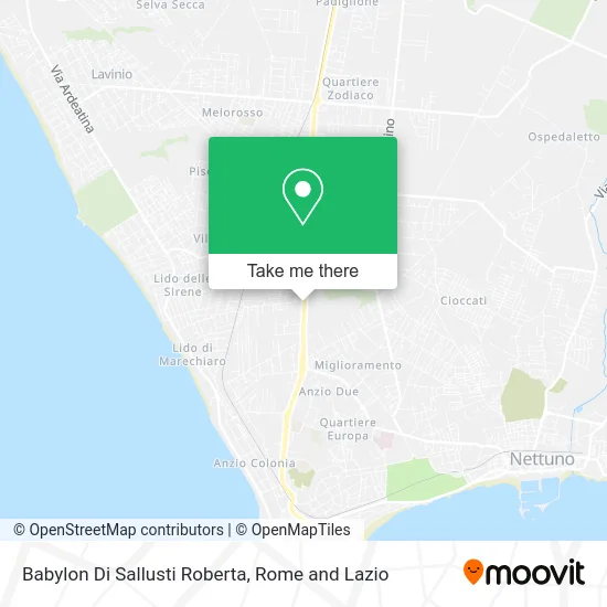 Babylon by Roberta Sallusti map