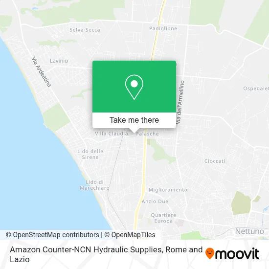 Amazon Counter-NCN Hydraulic Supplies map