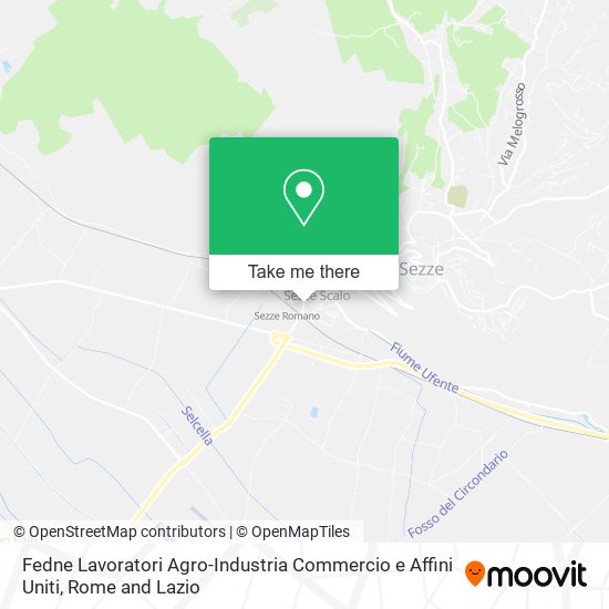 Fedne Lavoratori Agro-Industria Commercio e Affini Uniti map