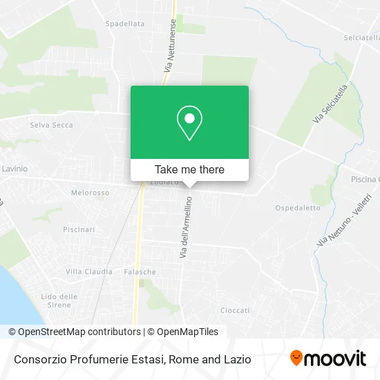 Estasi Perfume Consortium map