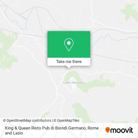 King & Queen Risto Pub di Biondi Germano map