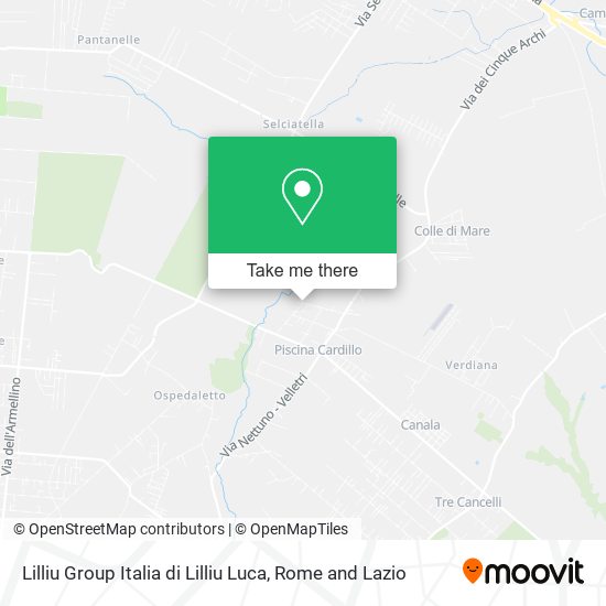 Lilliu Group Italia di Lilliu Luca map