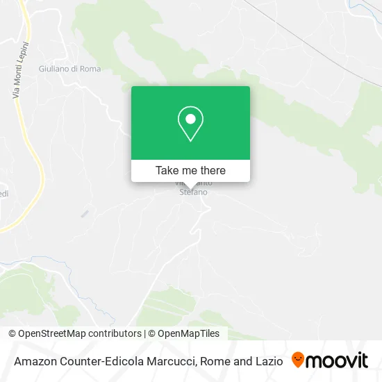 Amazon Counter-Marcucci Newsstand map