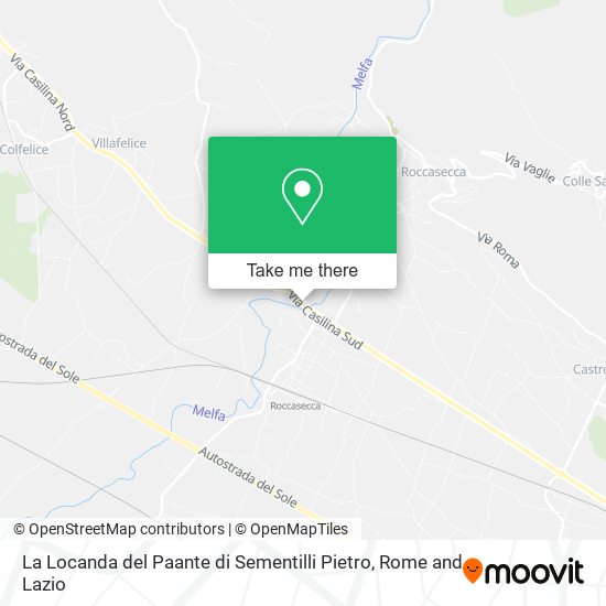 La Locanda del Paante di Sementilli Pietro map