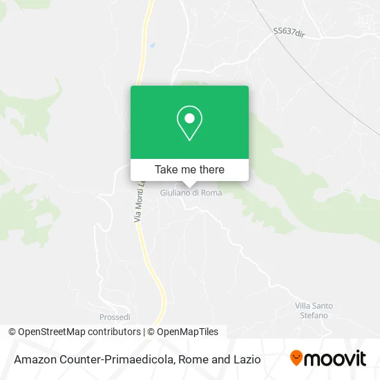 Amazon Counter-Primaedicola map
