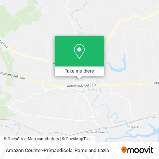 Amazon Counter-Primaedicola map