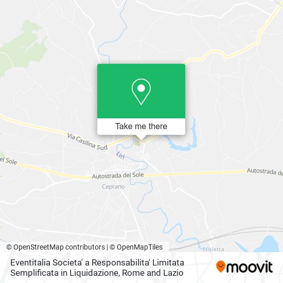 Eventitalia Societa' a Responsabilita' Limitata Semplificata in Liquidazione map