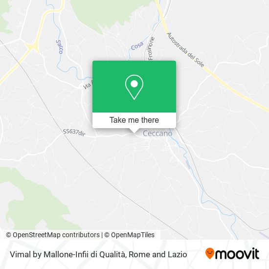 Vimal by Mallone-Infii di Qualità map