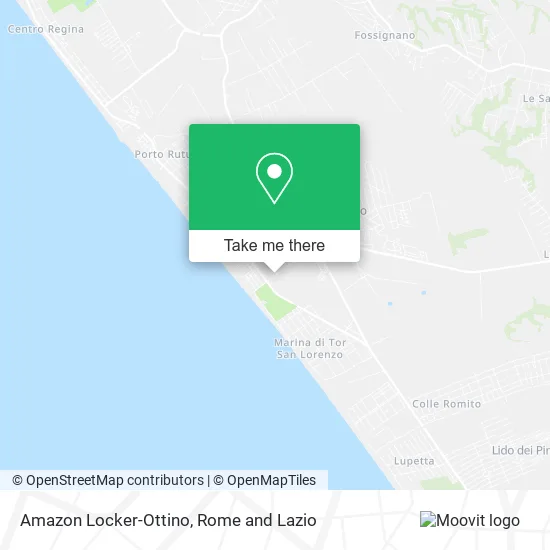 Amazon Locker-Ottino map