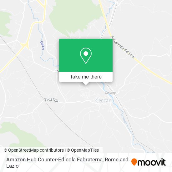 Amazon Hub Counter-Edicola Fabraterna map