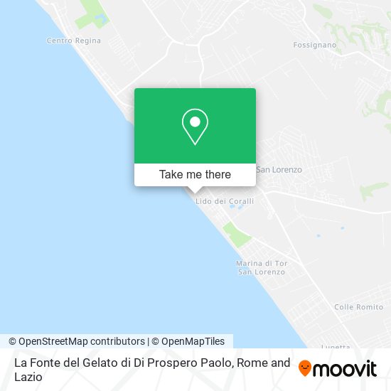 La Fonte del Gelato di Di Prospero Paolo map