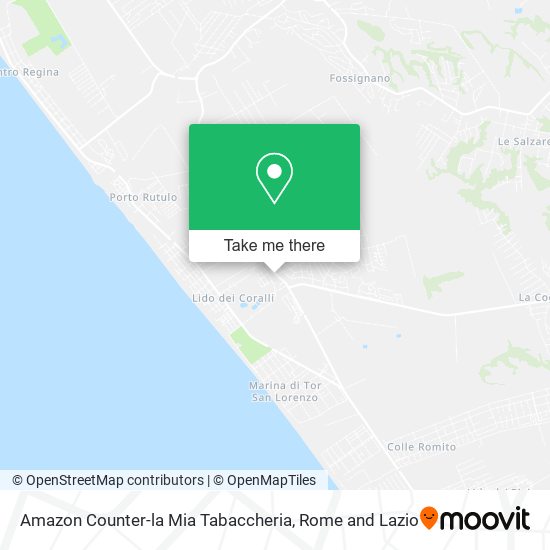 Amazon Counter-la Mia Tabaccheria map