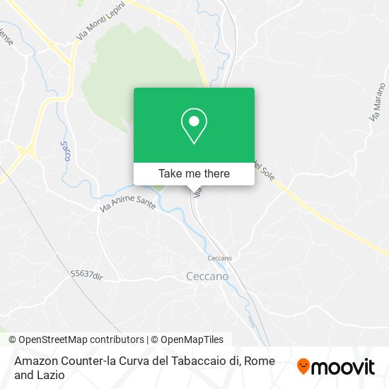 Amazon Counter-la Curva del Tabaccaio di map