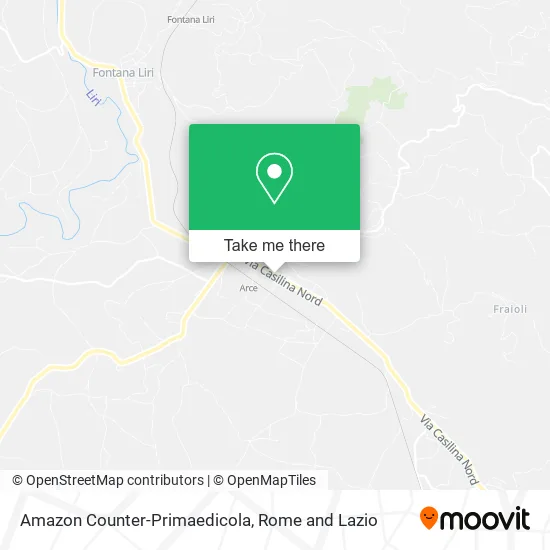 Amazon Counter-Primaedicola map