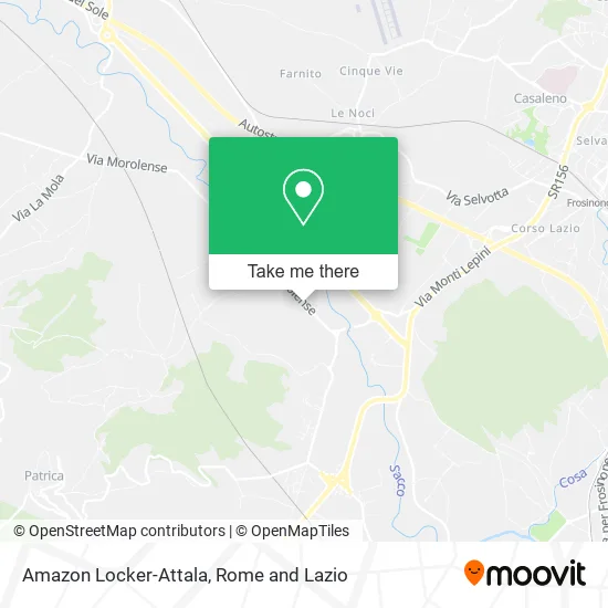 Amazon Locker-Attala map