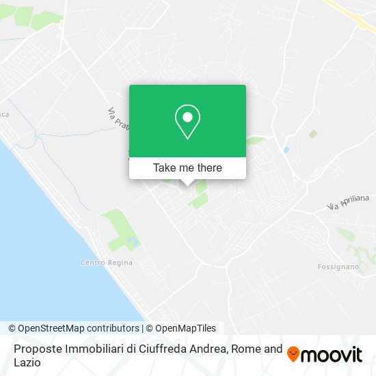 Proposte Immobiliari di Ciuffreda Andrea map