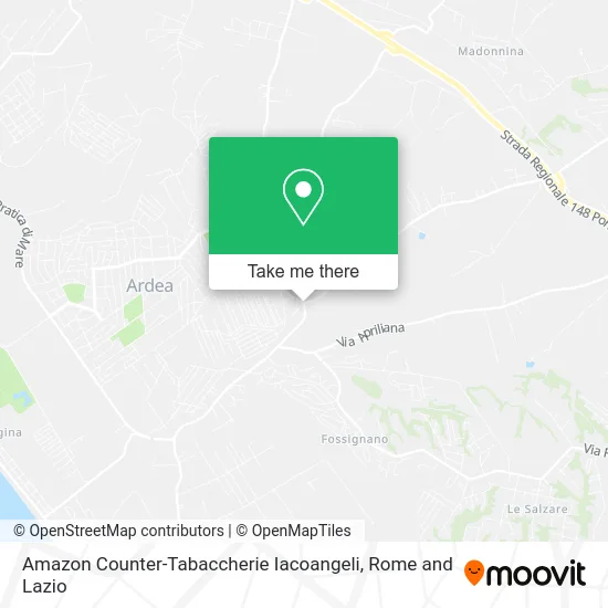 Amazon Counter-Tobacco Shop Iacoangeli map