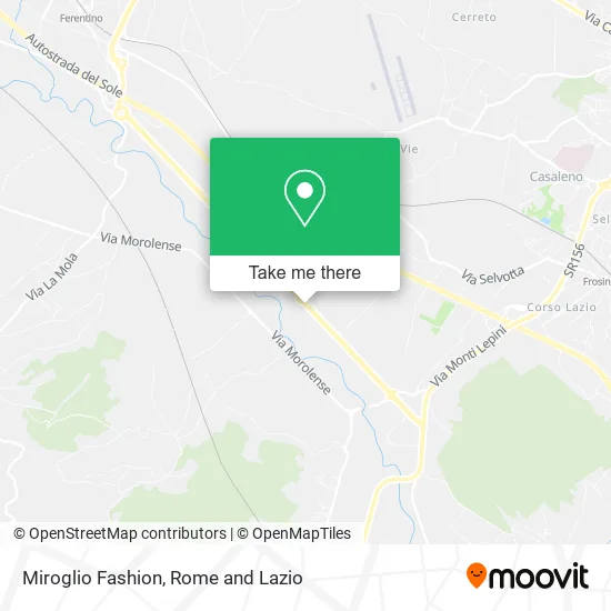 Miroglio Fashion map