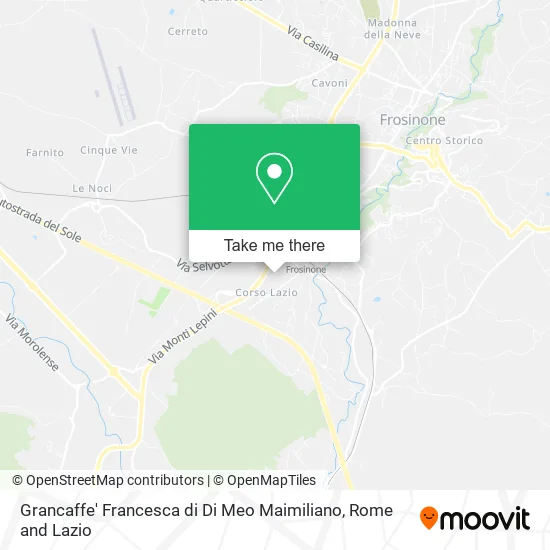 Grancaffe' Francesca di Di Meo Maimiliano map