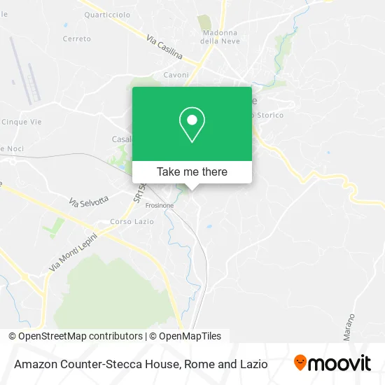 Amazon Counter-Stecca House map