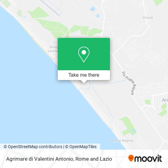 Agrimare di Valentini Antonio map