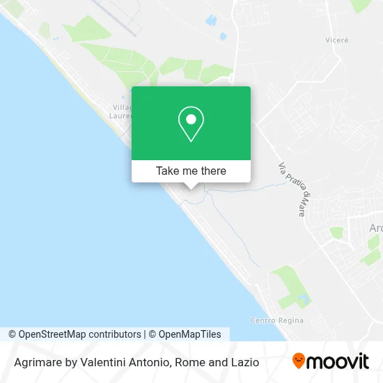 Agrimare by Valentini Antonio map