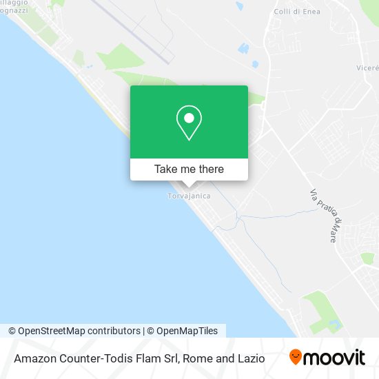 Amazon Counter-Todis Flam Srl map