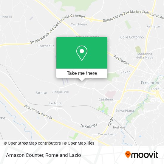 Amazon Counter map