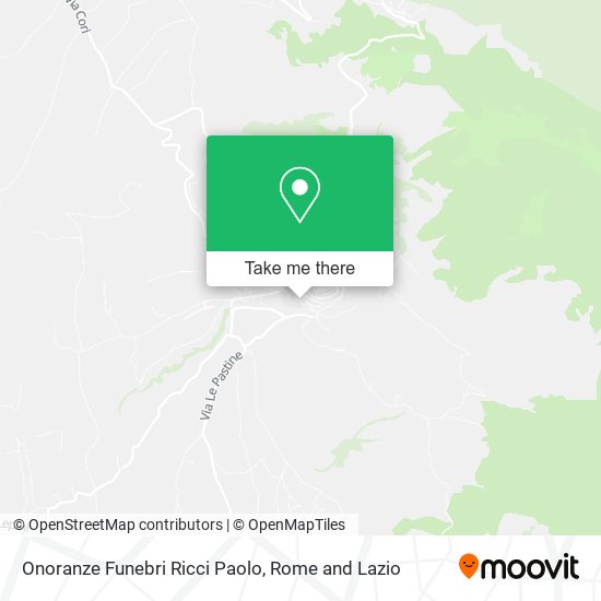 Onoranze Funebri Ricci Paolo map