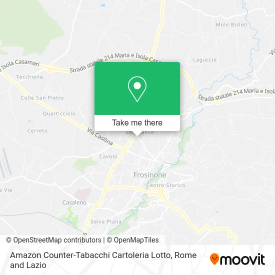 Amazon Counter-Tobacco Shop Stationery Lotto map